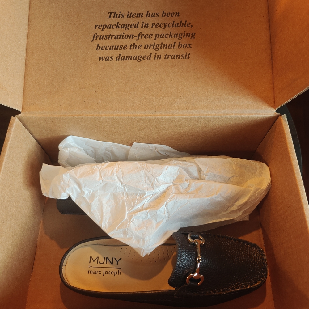 Marc Joseph Navy Blue Loafers - Picture 6 of 6